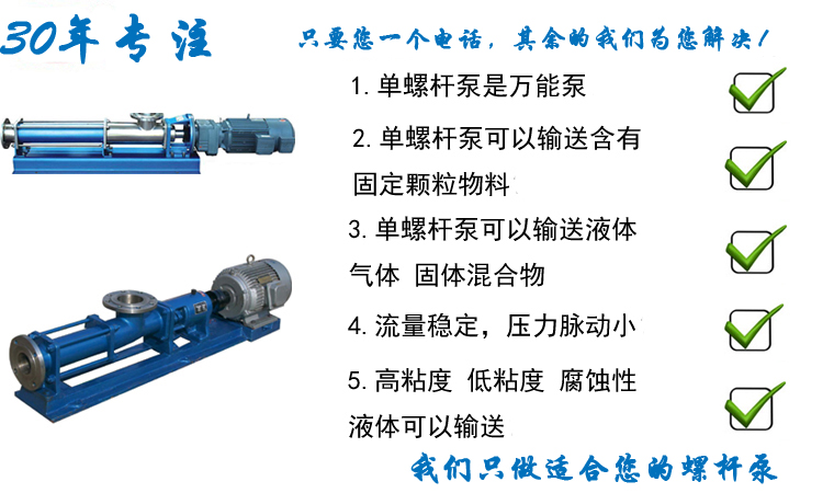 單螺桿泵概述